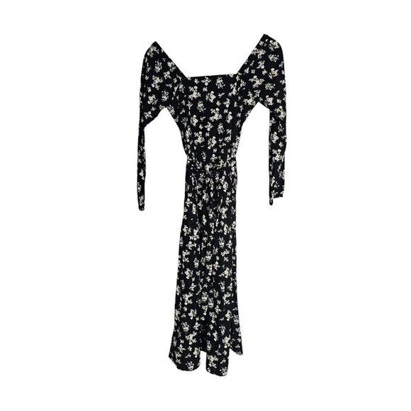 Women's - Vetta Floral Long Sleeve Midi Dress, Size XS - Picture 9 of 10